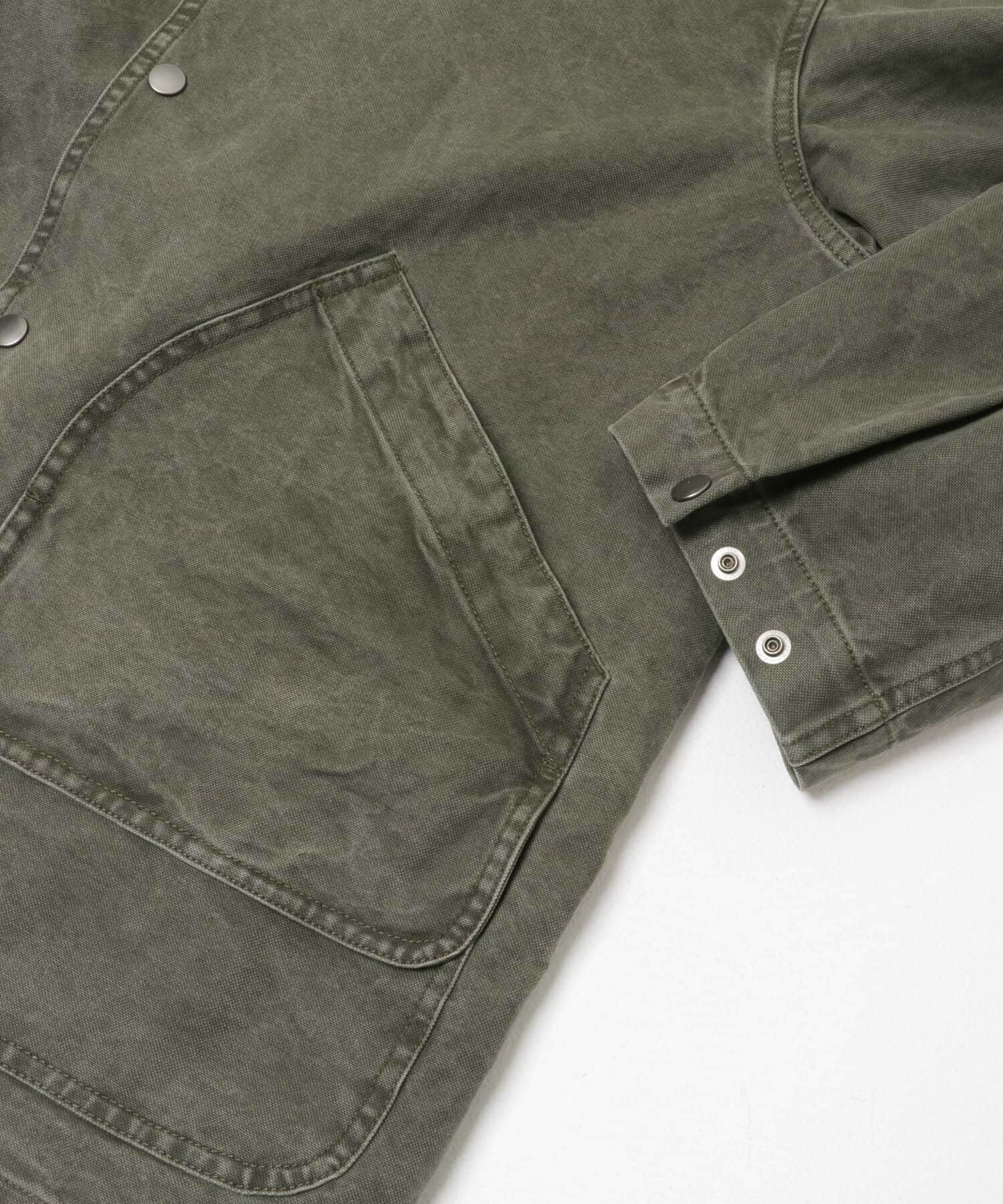 URBAN RESEARCH「DUCK HUNTING JACKET」|ノーカラーコート|