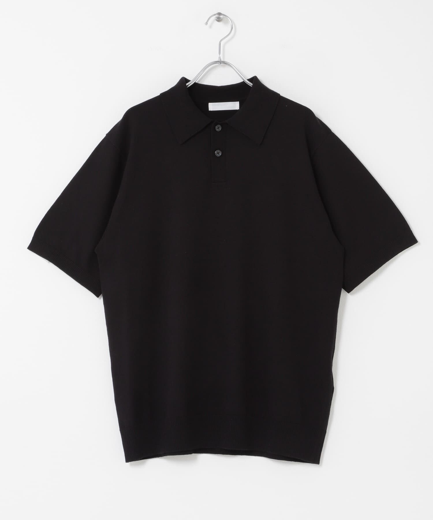 SENSE OF PLACE by URBAN RESEARCH「『洗濯可』ストレッチニットポロショートスリーブTシャツ」|ニット・セーター|