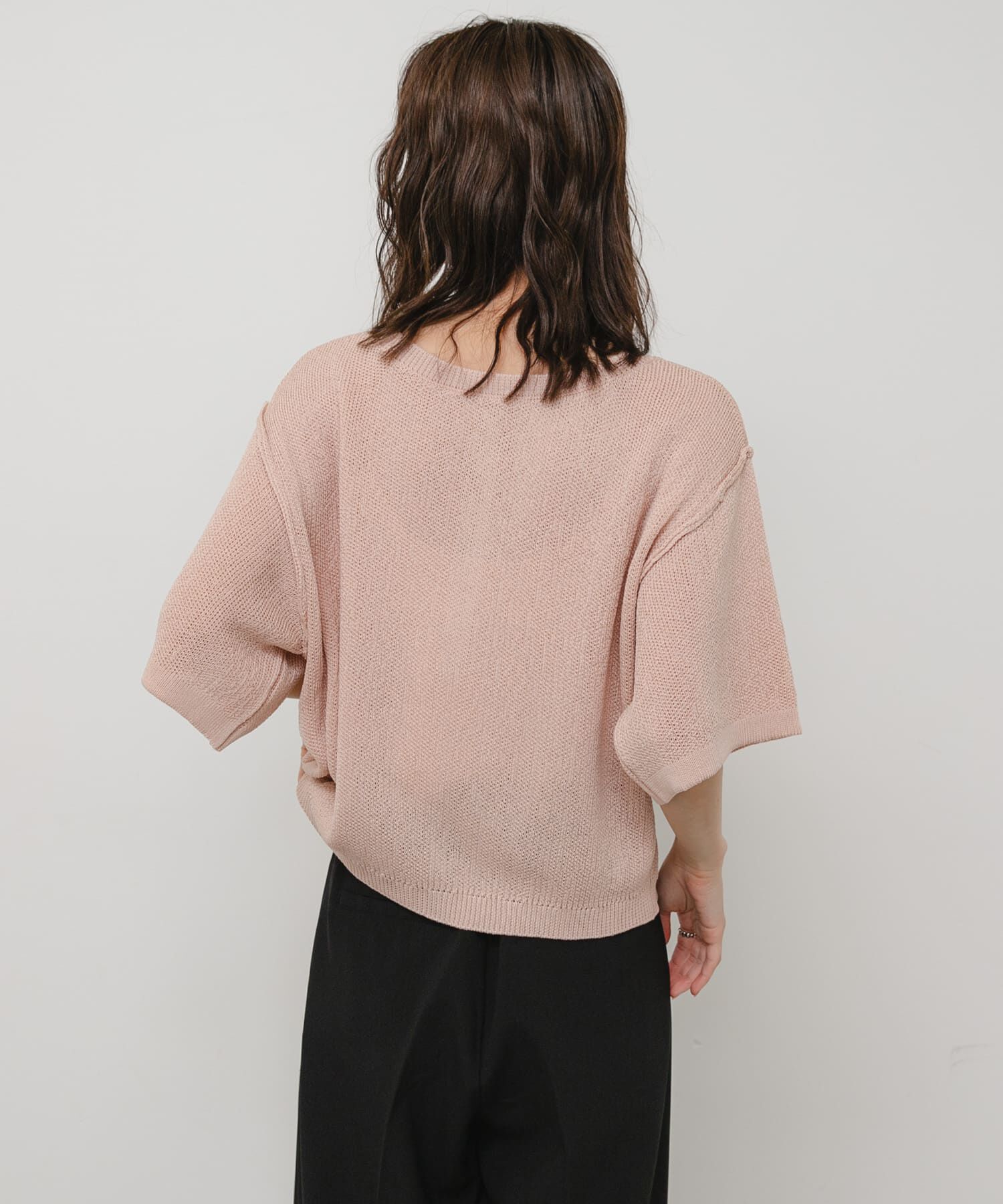 SENSE OF PLACE by URBAN RESEARCH「『WEB/一部店舗限定』『洗濯可』ヘンリーネックルーズセーター」|ニット・セーター|