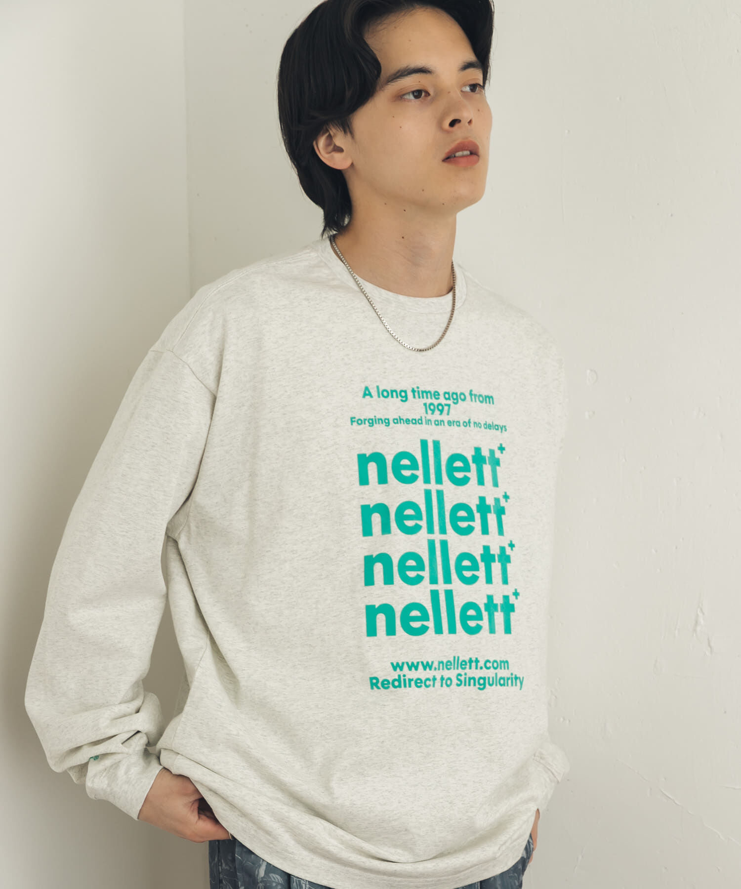 SENSE OF PLACE by URBAN RESEARCH「『別注』LOVEPOPSTUDIO&times;SENSE OF PLACE ロングTシャツ」|Tシャツ・カットソー|