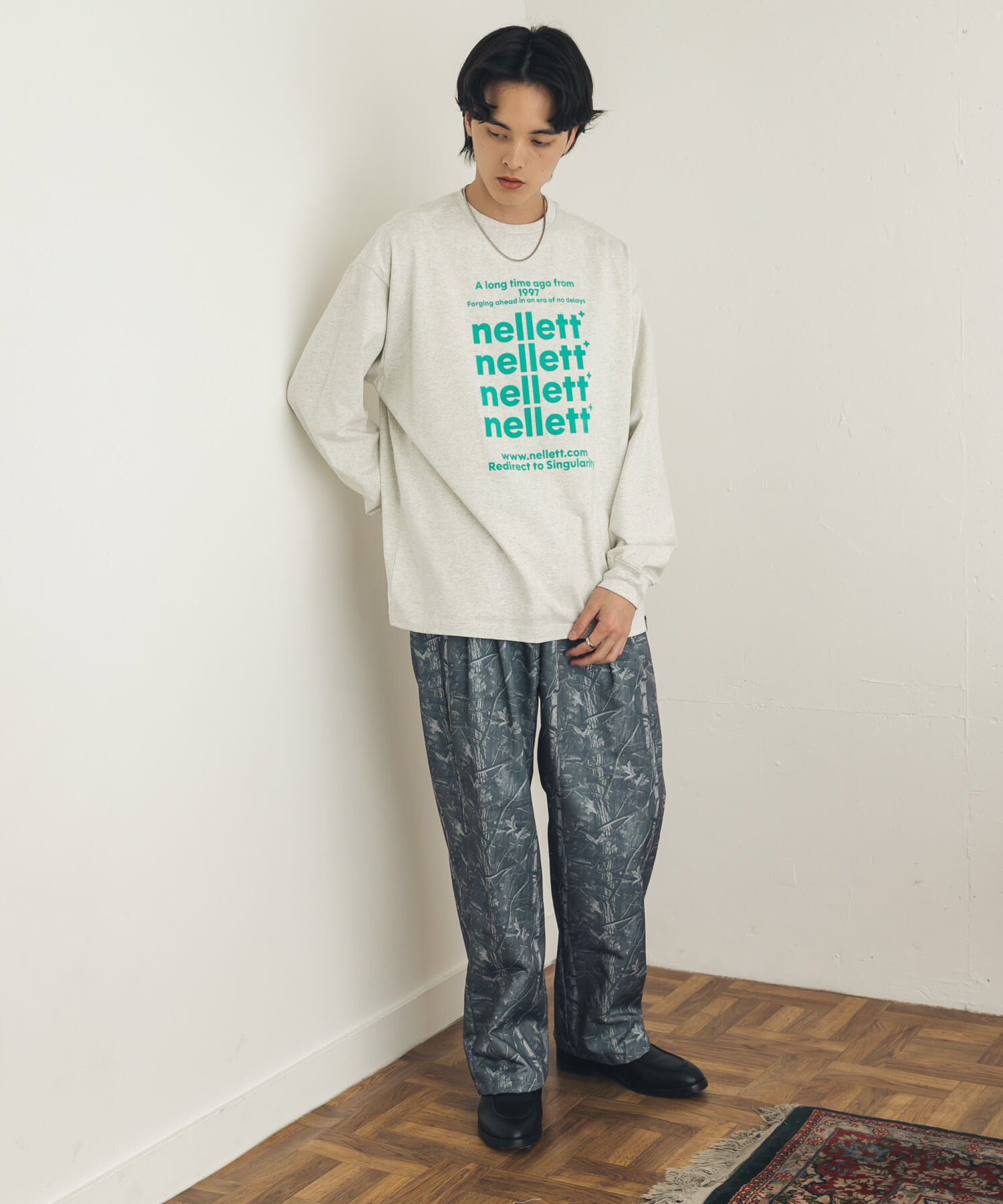 SENSE OF PLACE by URBAN RESEARCH「『別注』LOVEPOPSTUDIO&times;SENSE OF PLACE ロングTシャツ」|Tシャツ・カットソー|
