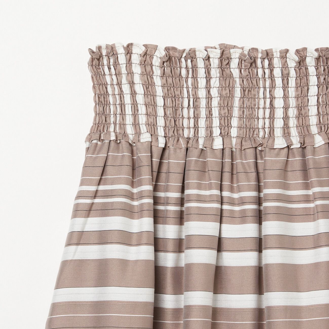 HELIOPOLE「HELIOPOLE SHEER STRIPE SKIRT」|スカート|