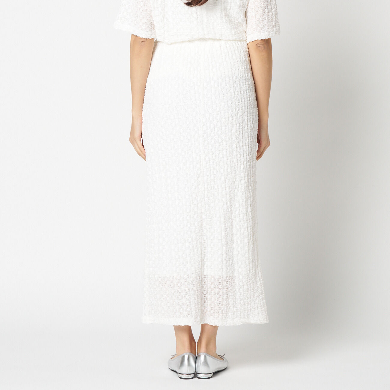 HELIOPOLE「HELIOPOLE STRETCH LACE TIGHT SKIRT」|スカート|