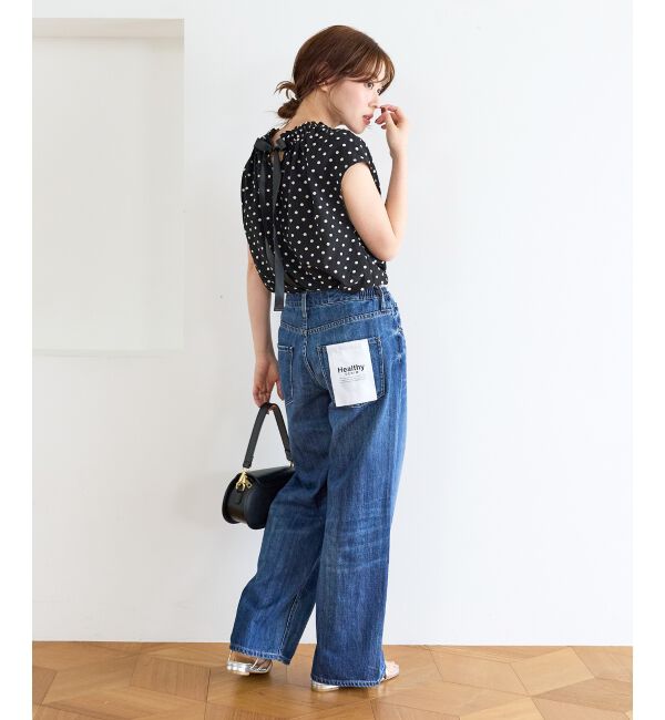  「Healthy denim PinkPepper M-Easy」|デニム|