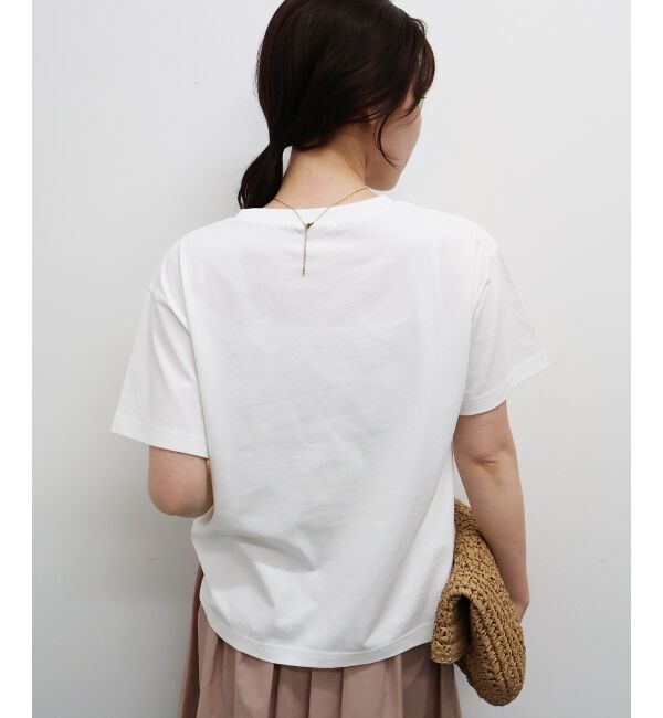  「レースポケットデザインTシャツ」|Tシャツ・カットソー|