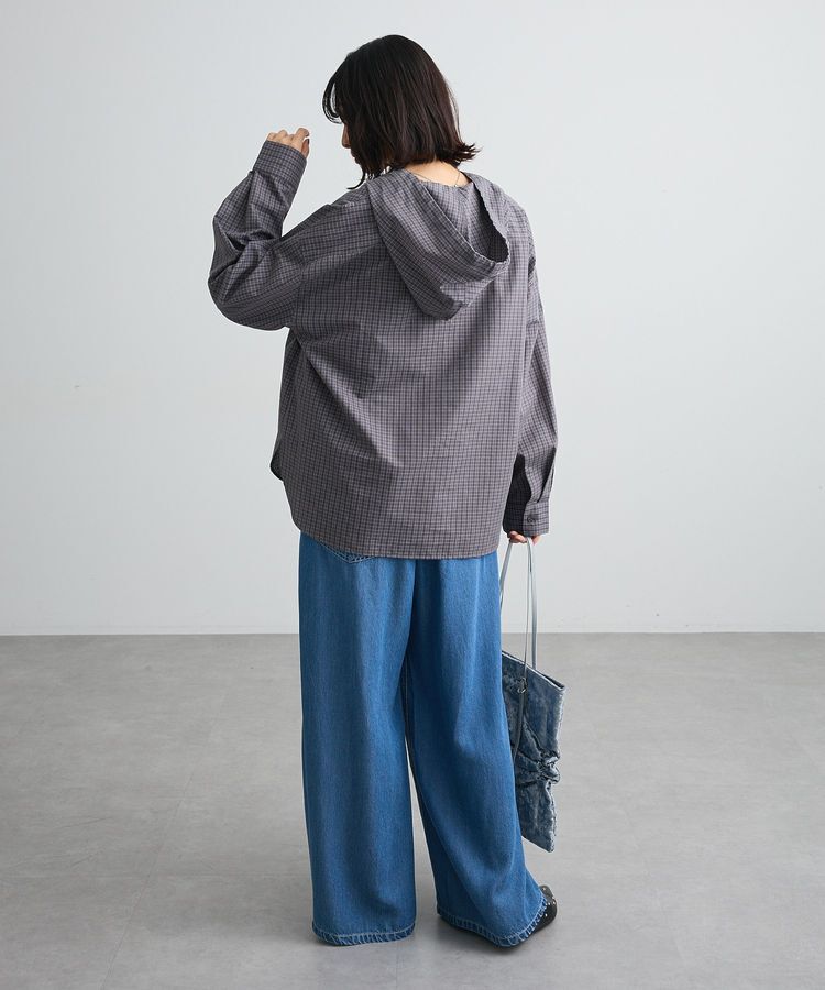 Green Parks「とろみイージータックデニムワイドパンツ」|その他|