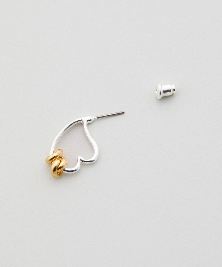 YECCA VECCA「LAPUIS.Rough Heart ピアス」|イヤリング|