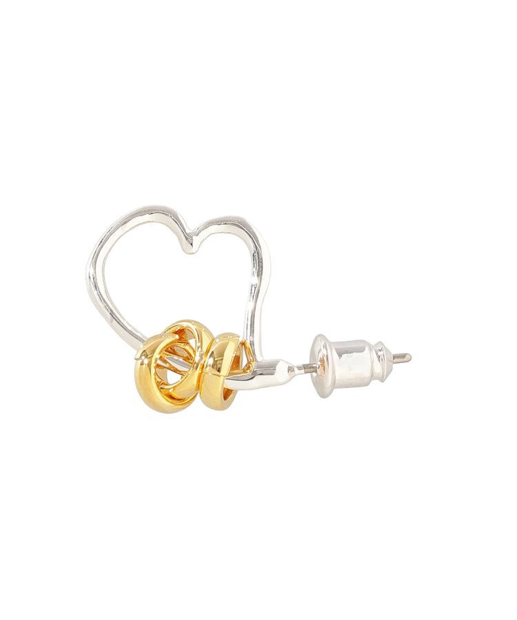 YECCA VECCA「LAPUIS.Rough Heart ピアス」|イヤリング|
