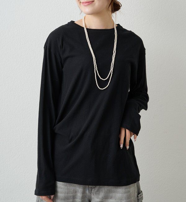  「コットンシアーカットソー」|Tシャツ・カットソー|