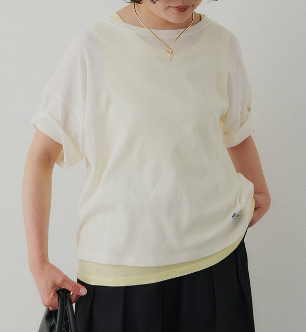  「【F&B】オーガニックコットンTシャツ」|プルオーバー|