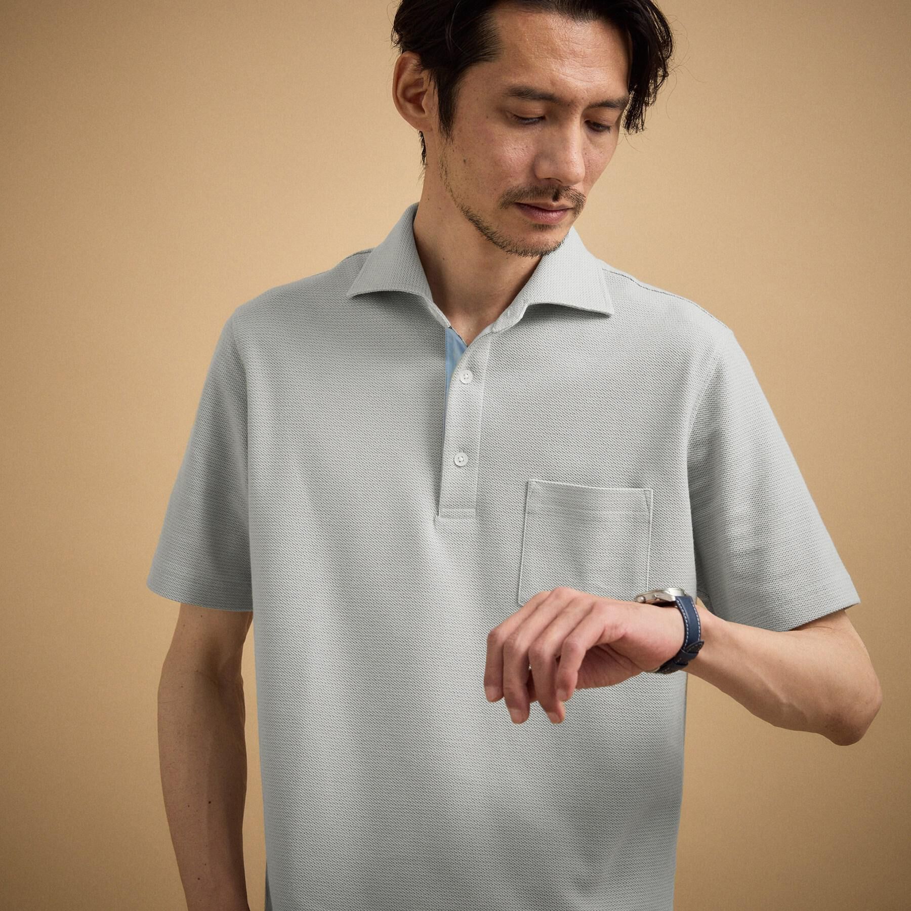 TAKEO KIKUCHI「【抗菌防臭】ステイフレッシュ ポロシャツ」|ポロシャツ|