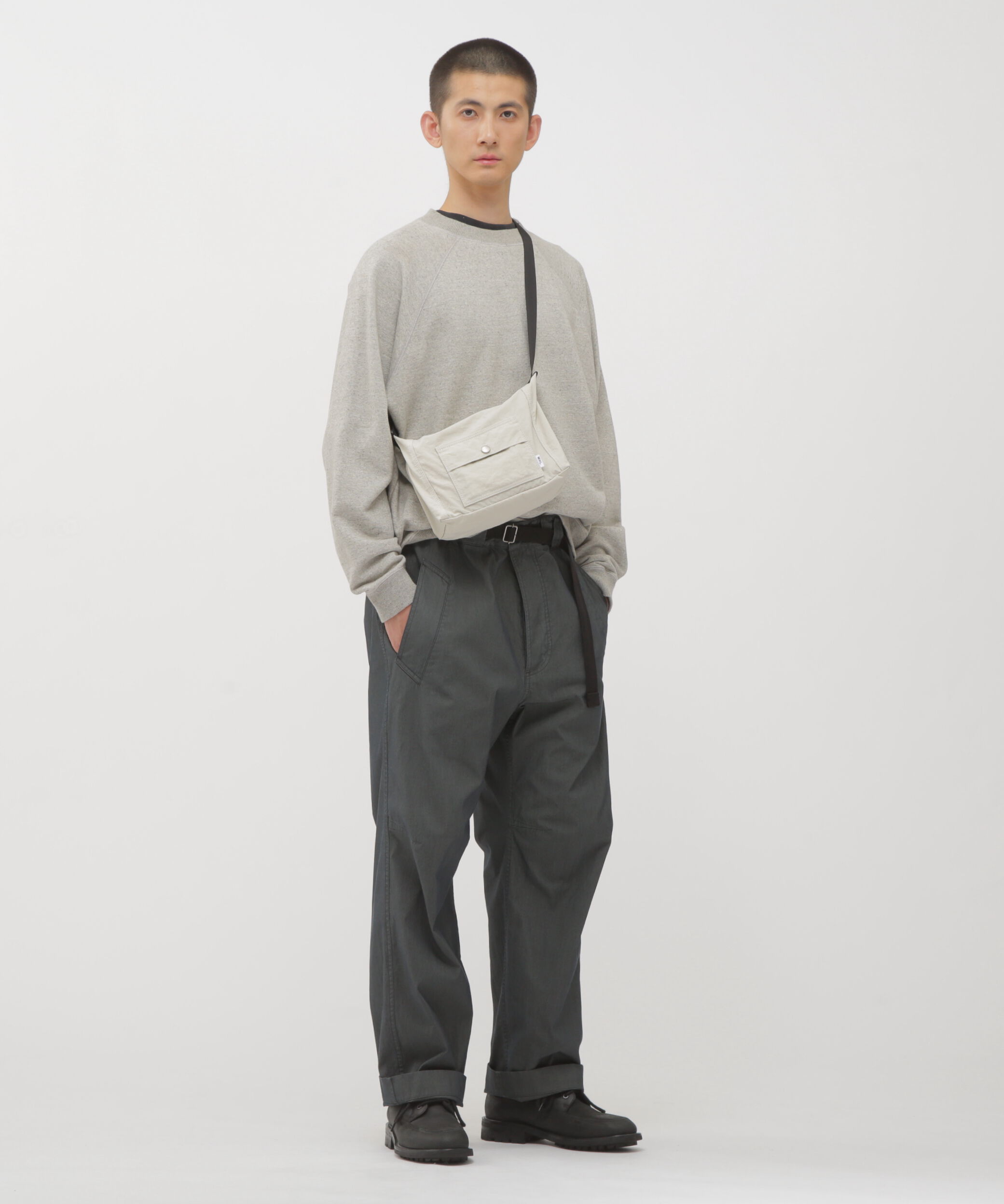 MHL.「UPCYCLED LOOPBACK JERSEY TOP」|Tシャツ・カットソー|