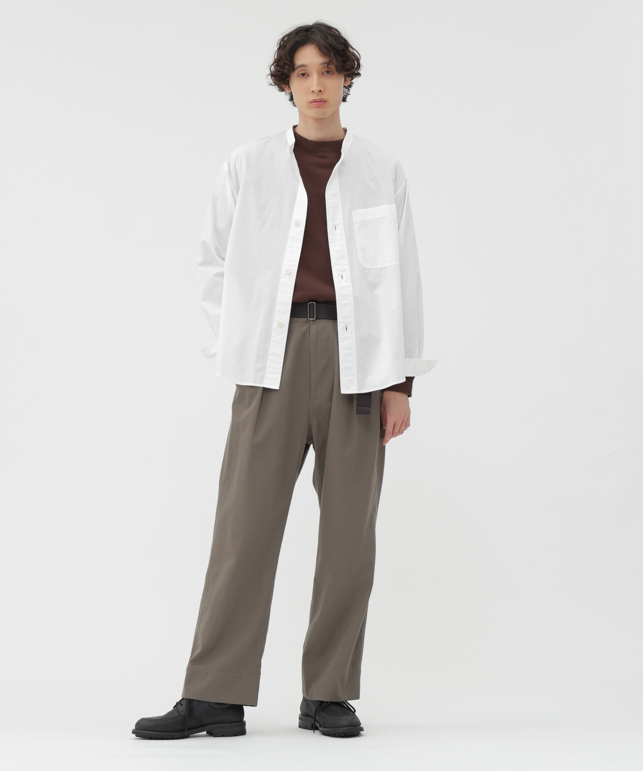 MHL.「UPCYCLED LOOPBACK JERSEY TOP」|Tシャツ・カットソー|