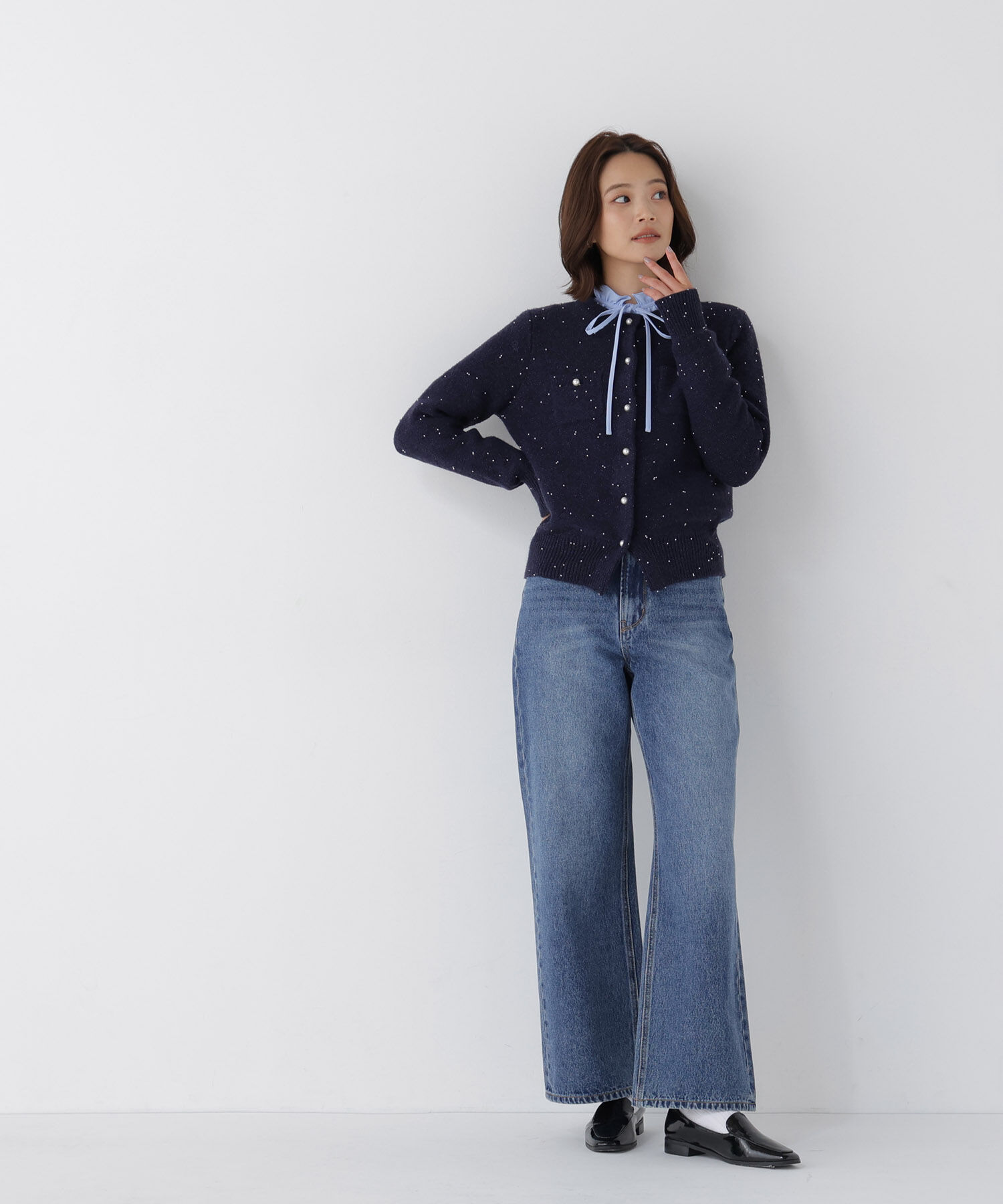  「ワイドストレートデニムパンツ」|その他|