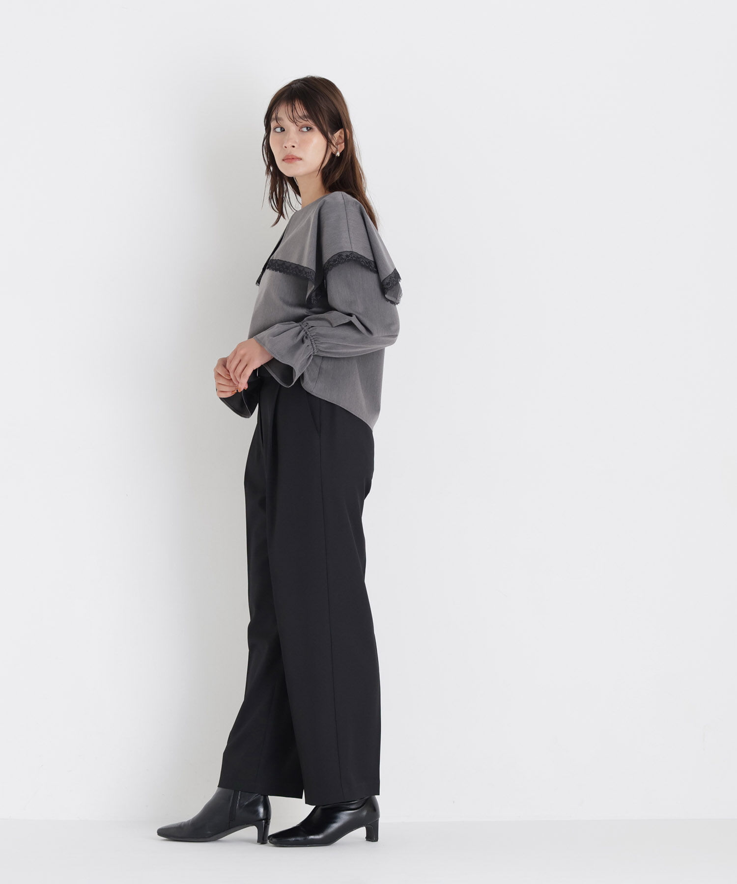  「＜ちょうど、いい服＞いつでもどこでも。ロングシーズンワイドパンツ」|その他|