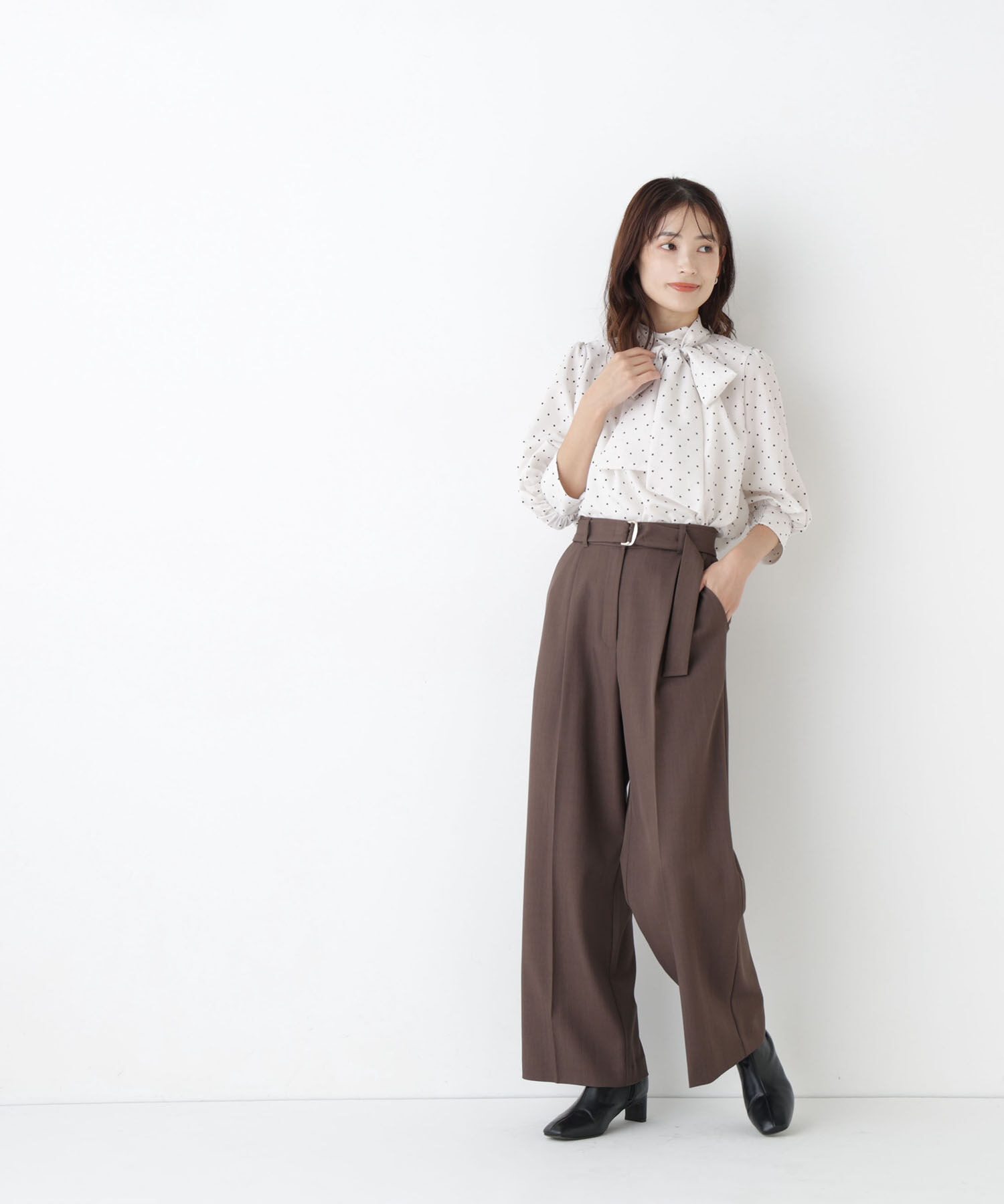  「＜ちょうど、いい服＞いつでもどこでも。ロングシーズンワイドパンツ」|その他|