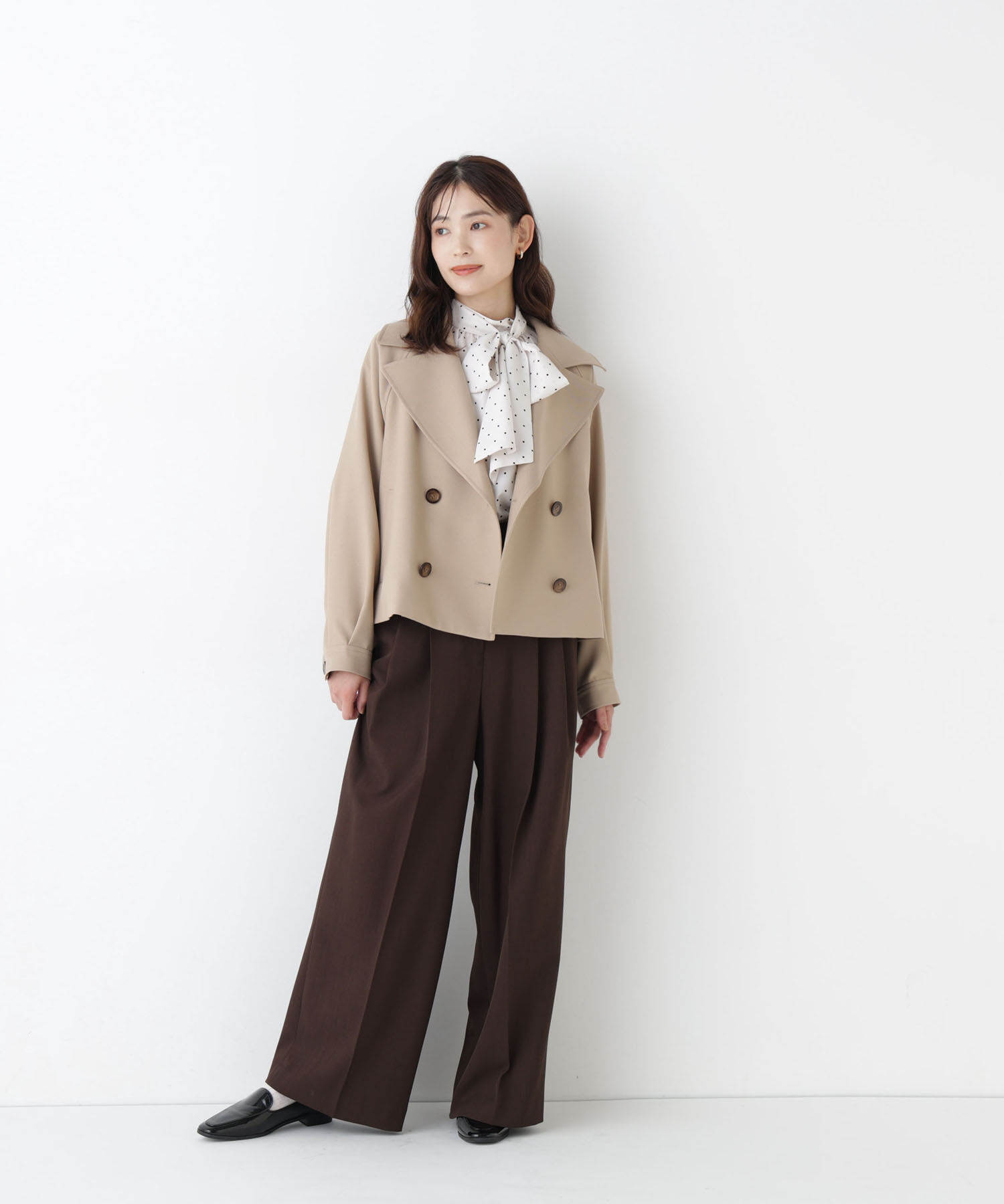  「<ちょうど､いい服>｢おはよう｣から｢おつかれさま｣まで｡ 毎日ﾊｰﾌ 」|ブルゾン・スタジャン|