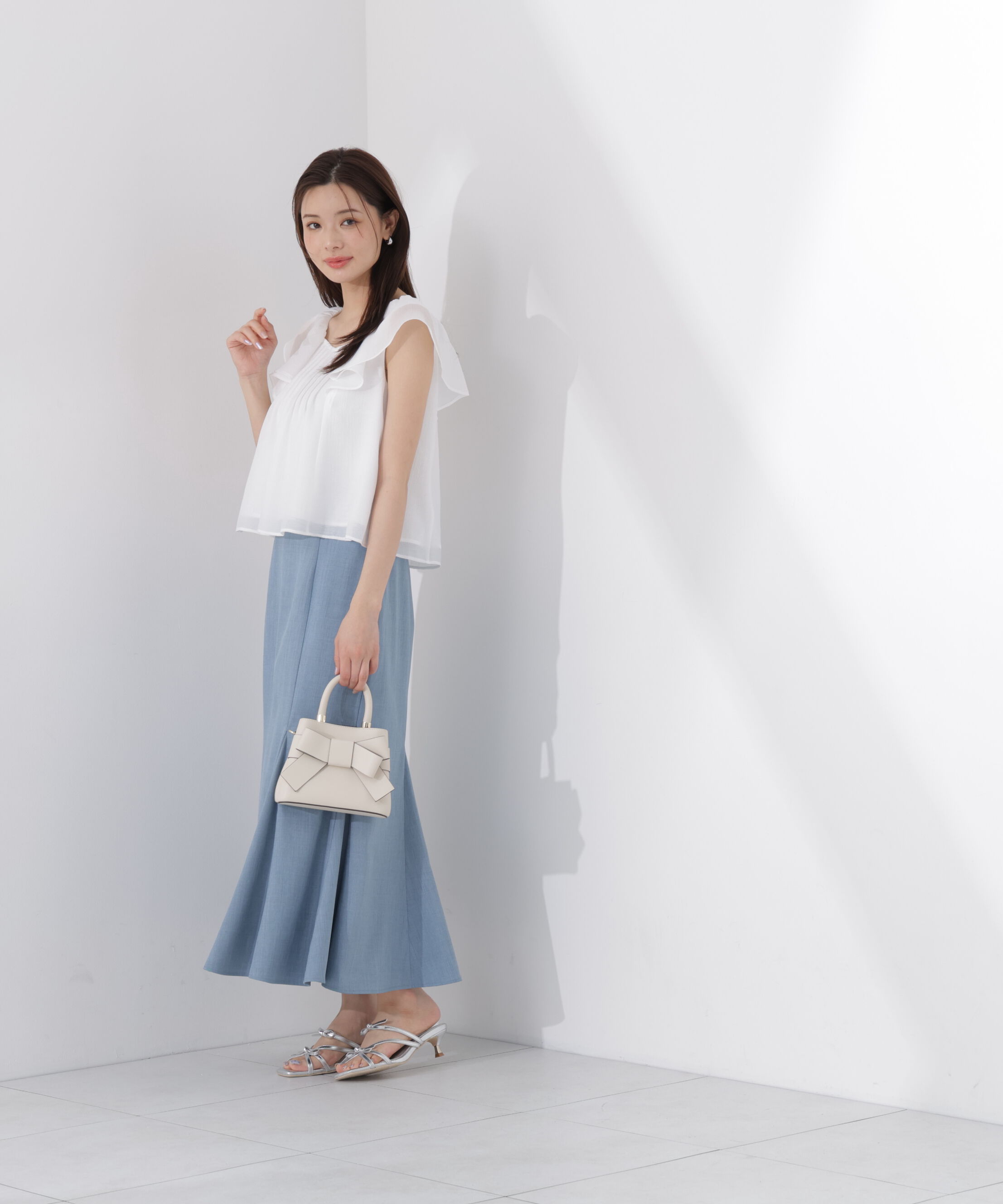 PROPORTION BODY DRESSING「ラッフルスリーブブラウス」|シャツ・ブラウス|