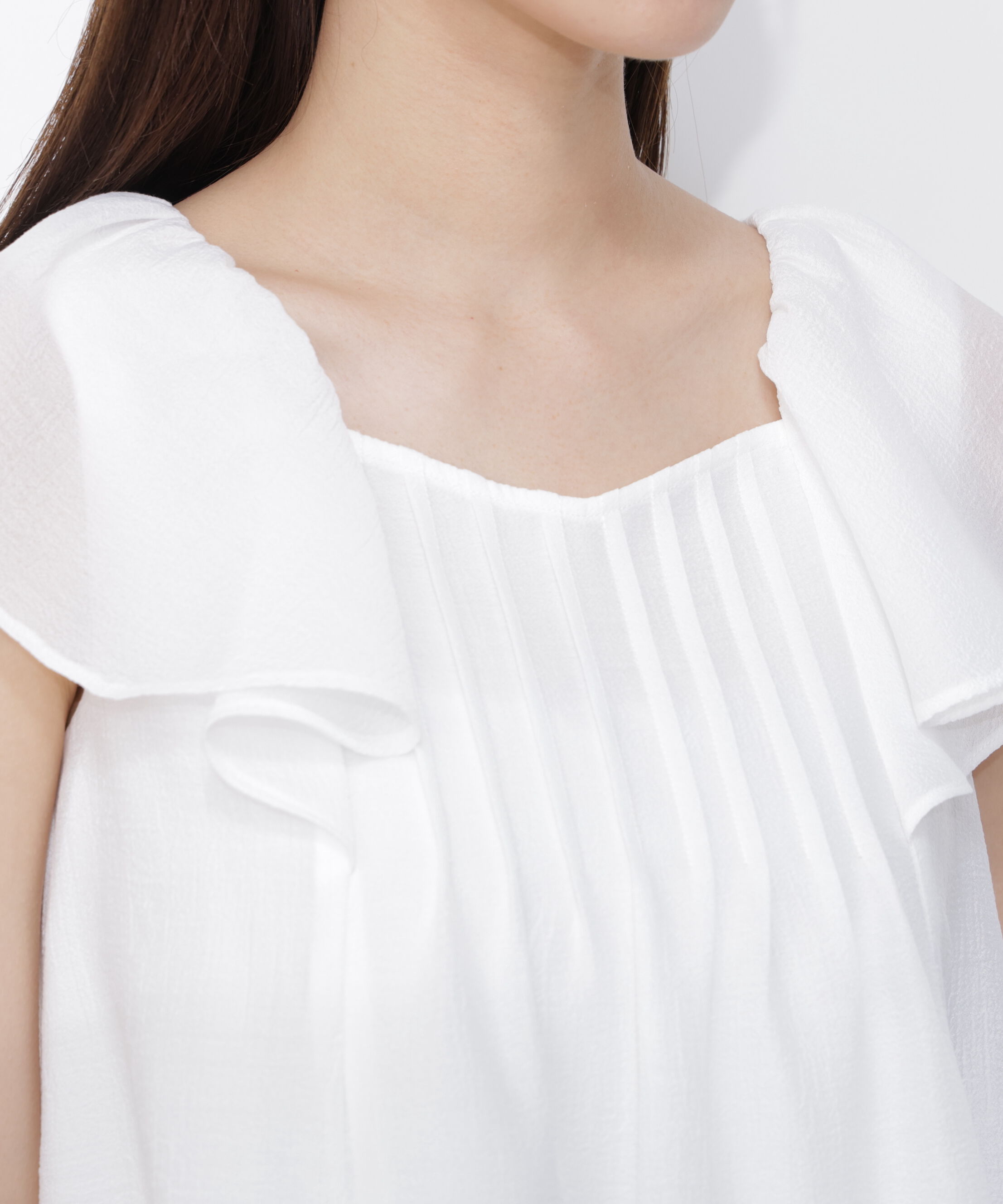 PROPORTION BODY DRESSING「ラッフルスリーブブラウス」|シャツ・ブラウス|