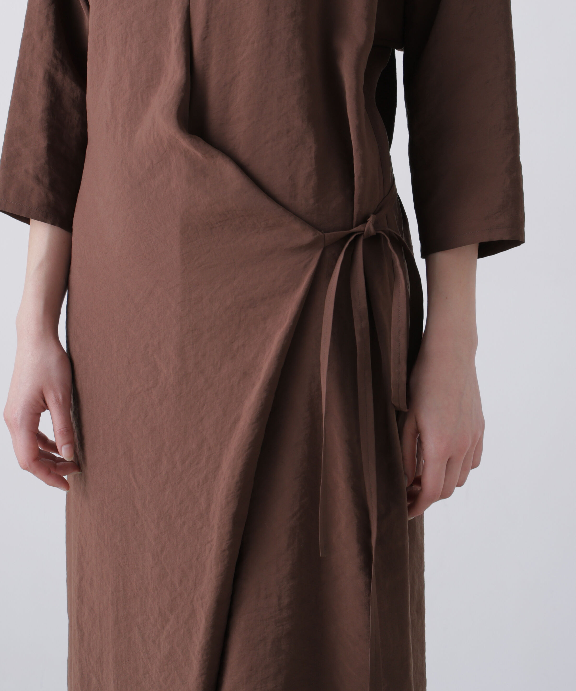YLEVE 「YLEVE / RAYON-POLYESTER BROAD DRESS」|ワンピース|
