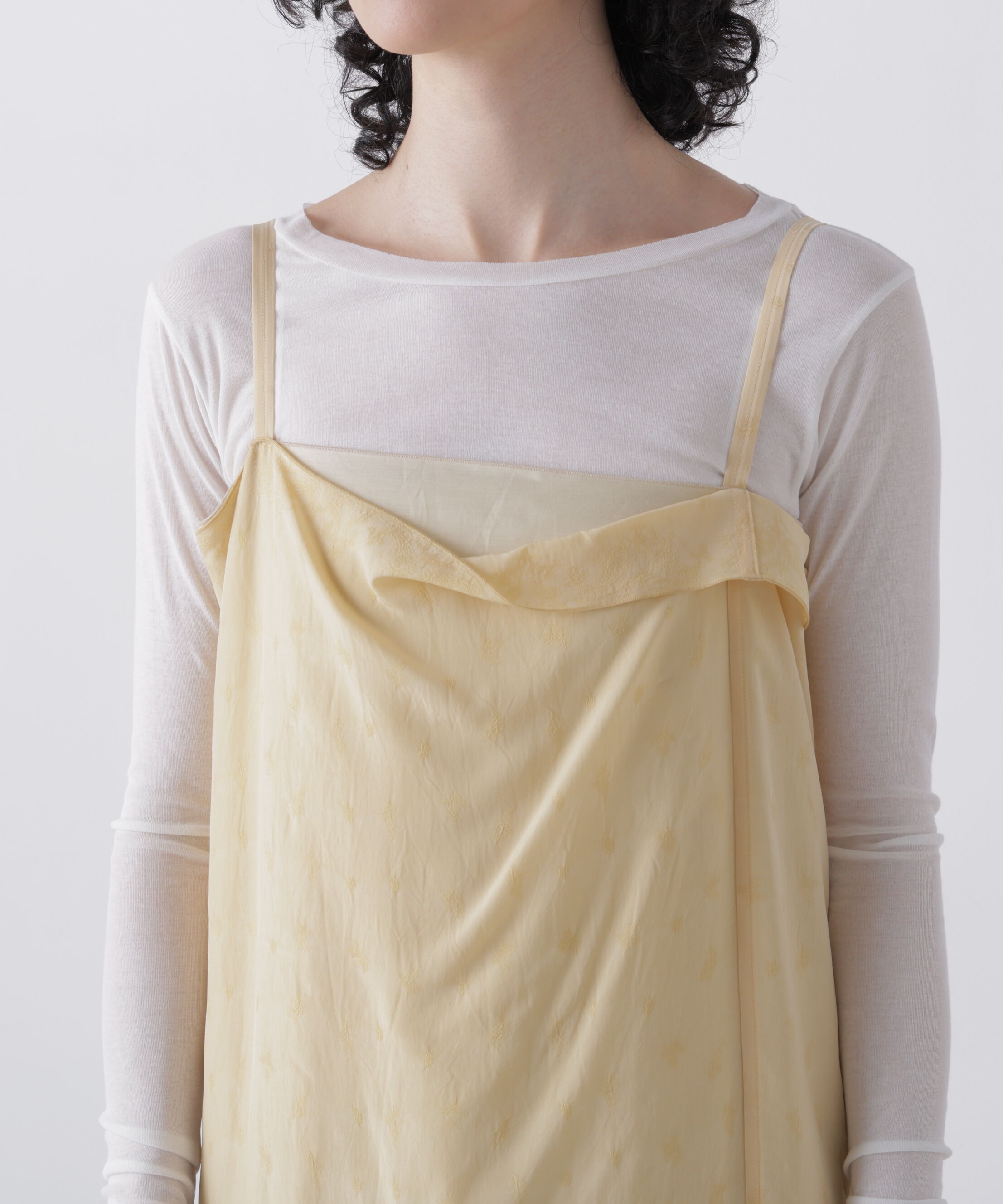 YLEVE 「YLEVE / CUPRO JACQUARD DRESS」|ワンピース|