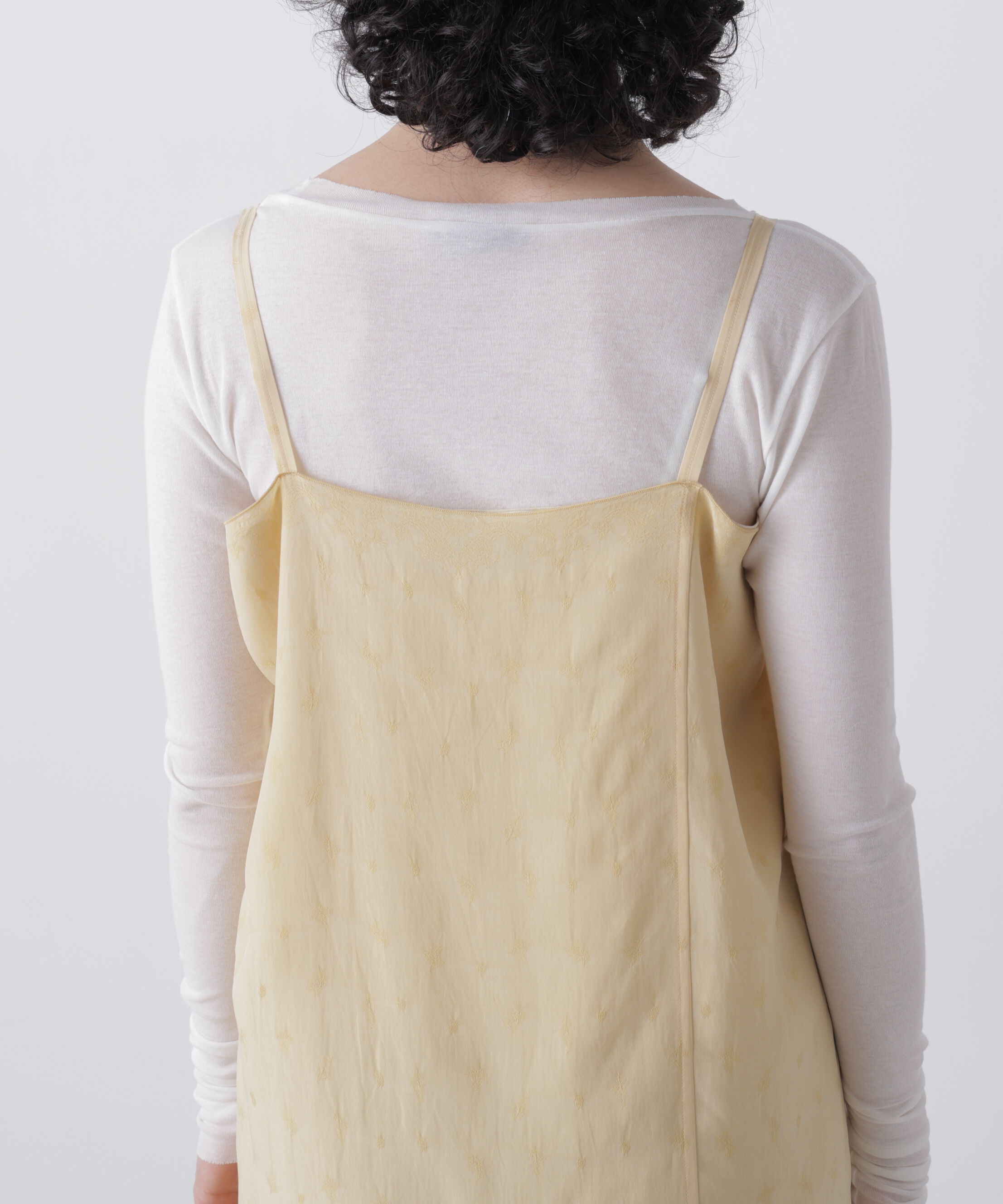 YLEVE 「YLEVE / CUPRO JACQUARD DRESS」|ワンピース|