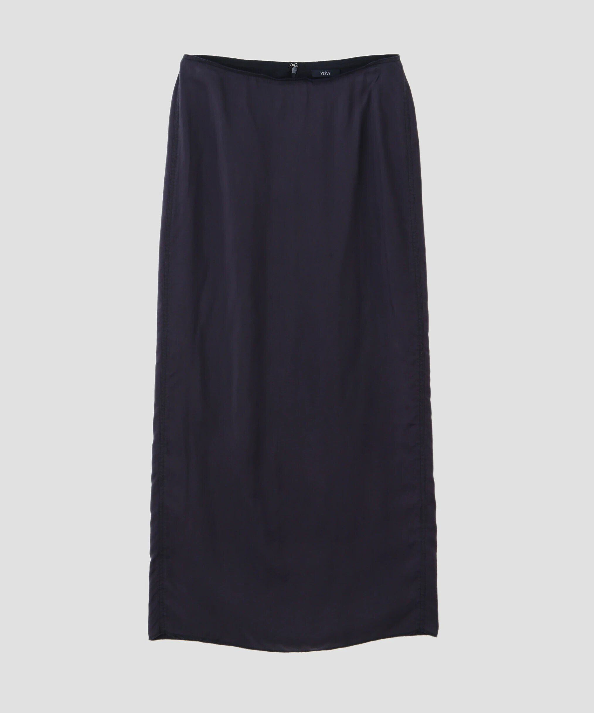 YLEVE 「YLEVE / CUPRA TWILL GARMANT DYE SKIRT」|スカート|