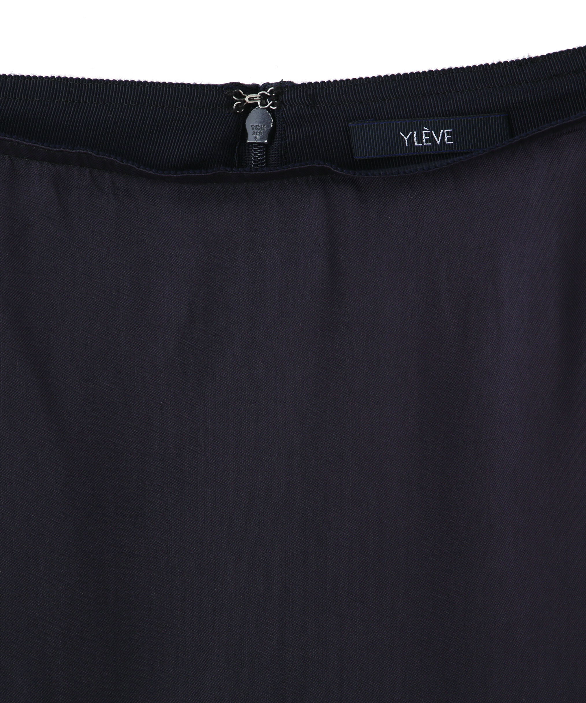 YLEVE 「YLEVE / CUPRA TWILL GARMANT DYE SKIRT」|スカート|