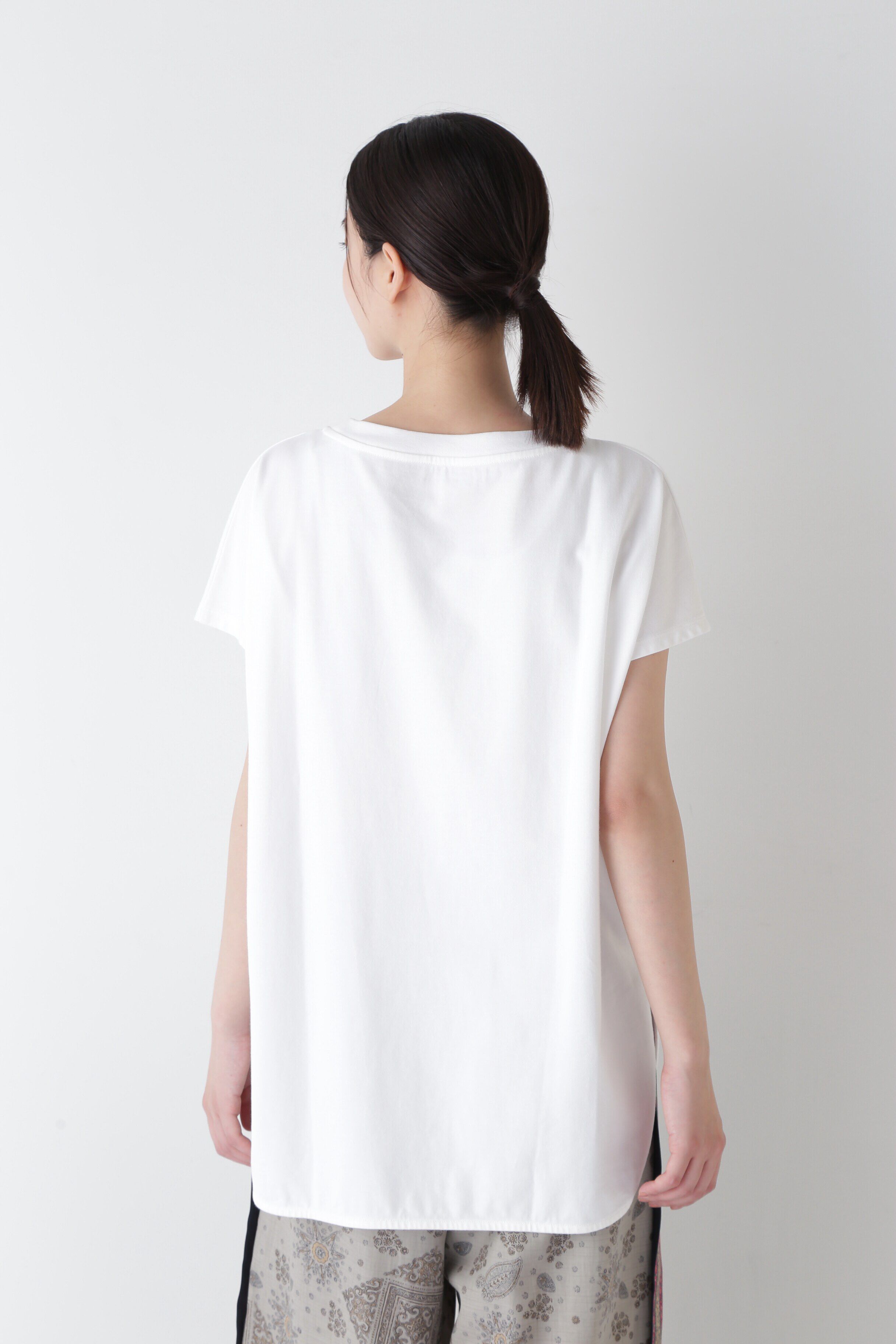  「◆フレンチスリーブ天竺Ｔシャツ」|Tシャツ・カットソー|
