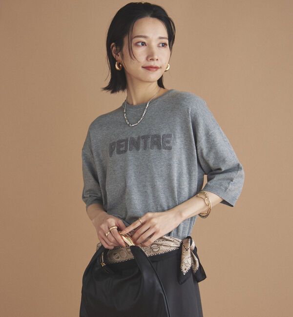 Doux archives「ＰＥＩＮＴＲＥロゴニット」|ニット・セーター|