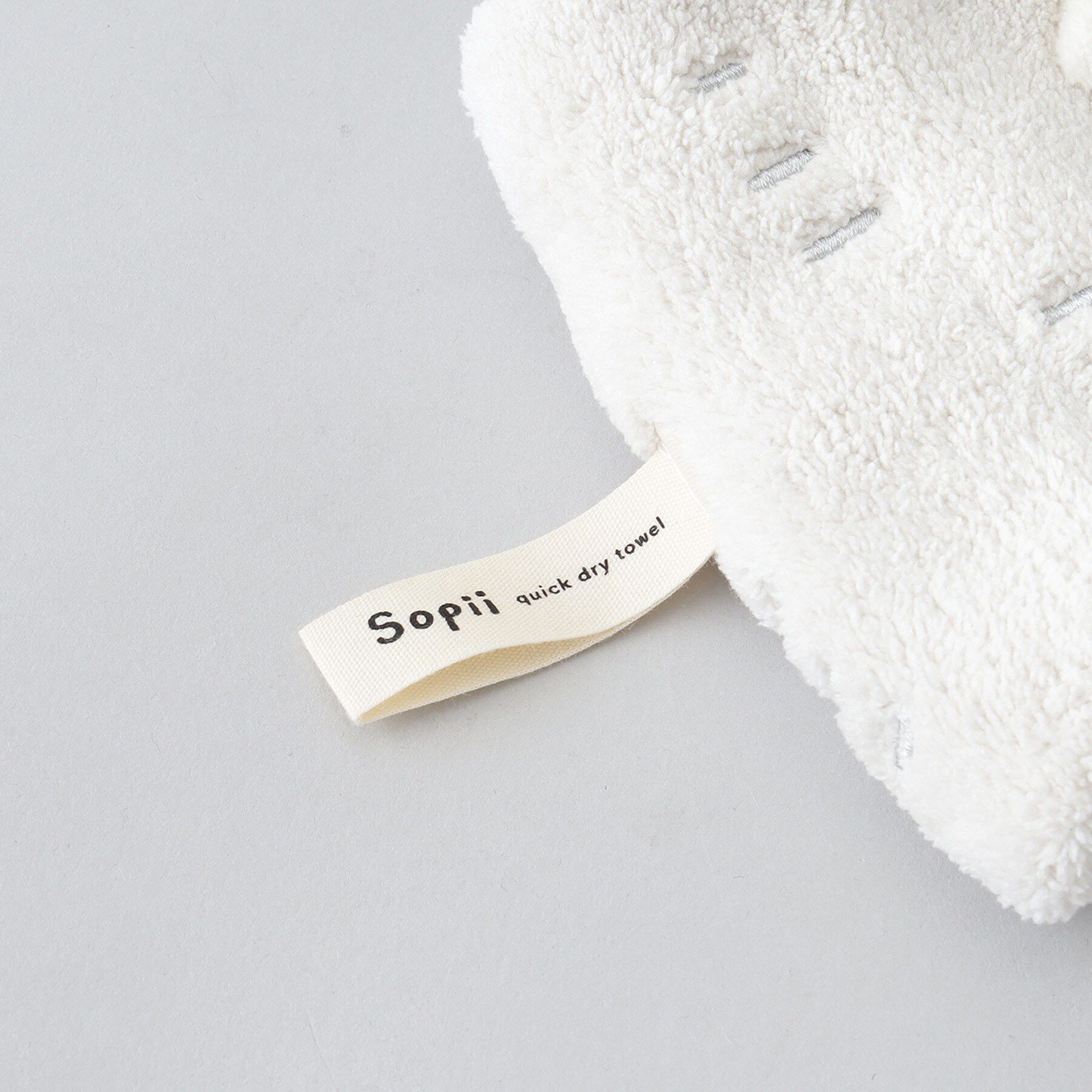 212 KITCHEN STORE「Sopii (ソピー) クイックドライタオル キャット ミニ WH」|タオル|