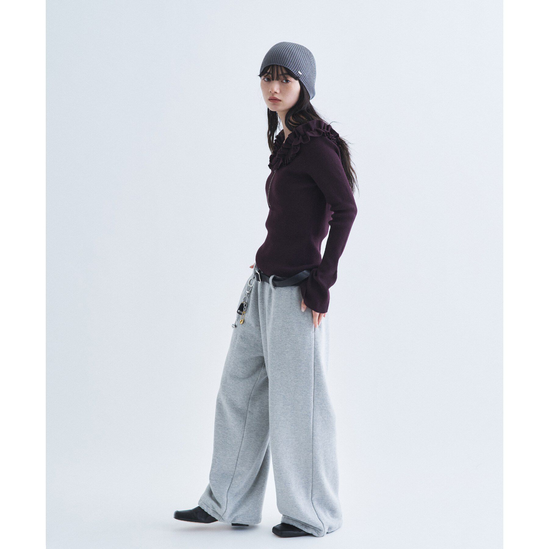 CODE A「frill frame knit」|ニット・セーター|