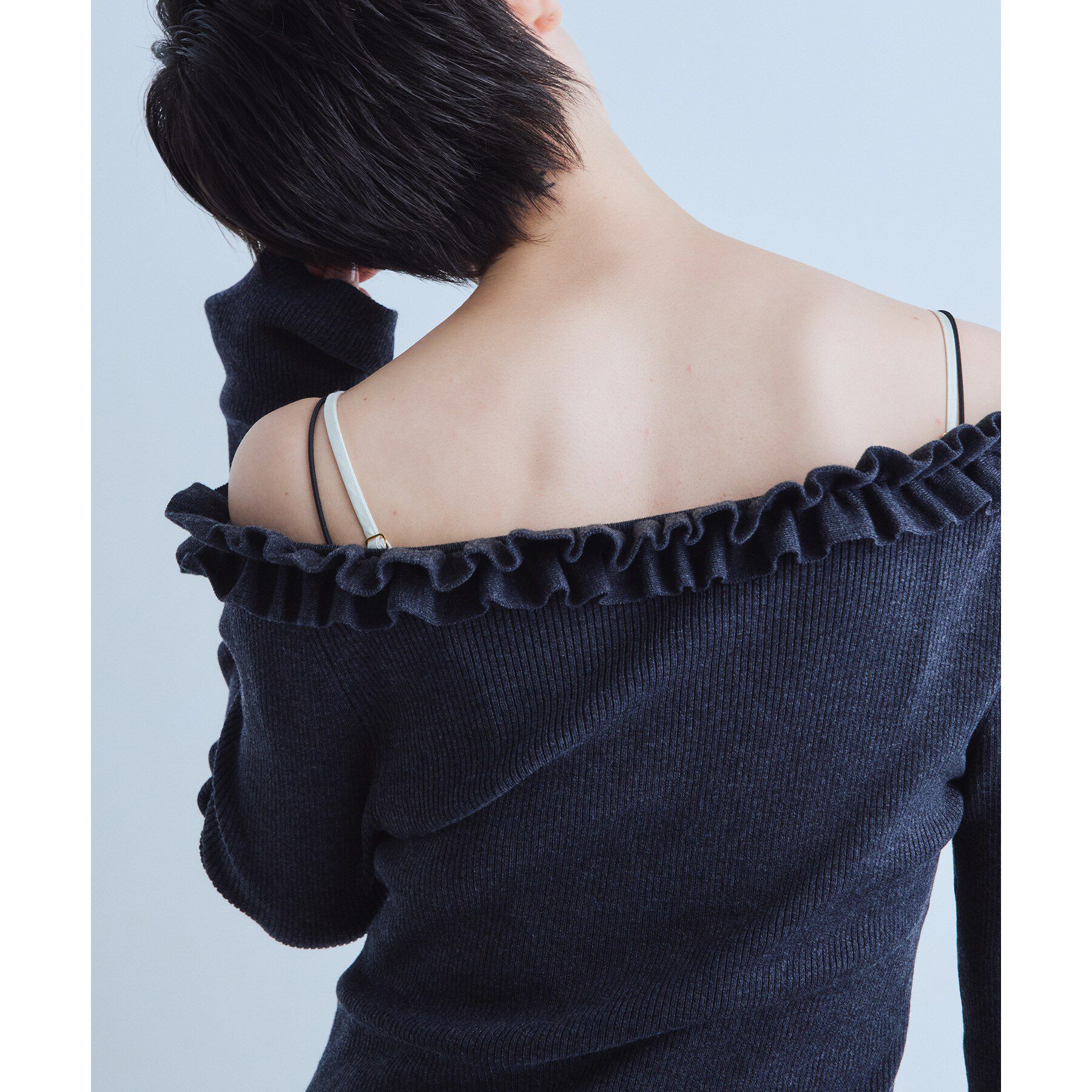 CODE A「frill frame knit」|ニット・セーター|