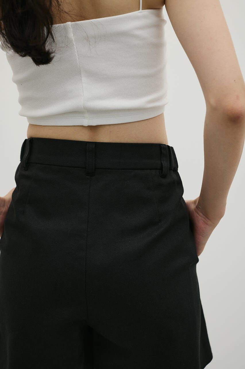STYLEMIXER「リネンミックスフレアショートパンツ」|スカート|