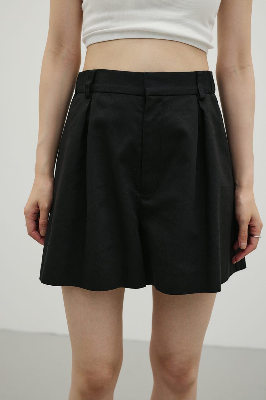 STYLEMIXER「リネンミックスフレアショートパンツ」|スカート|