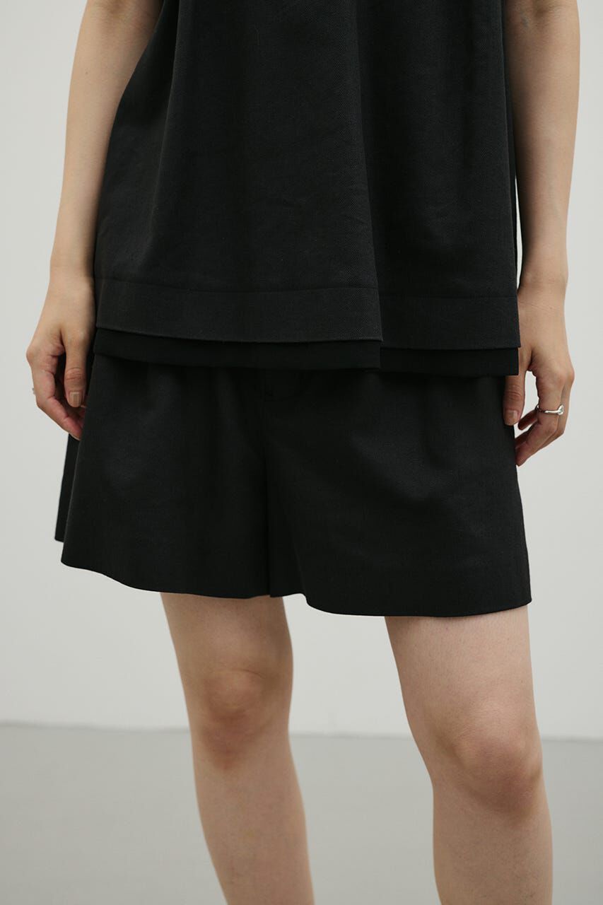 STYLEMIXER「リネンミックスフレアショートパンツ」|スカート|