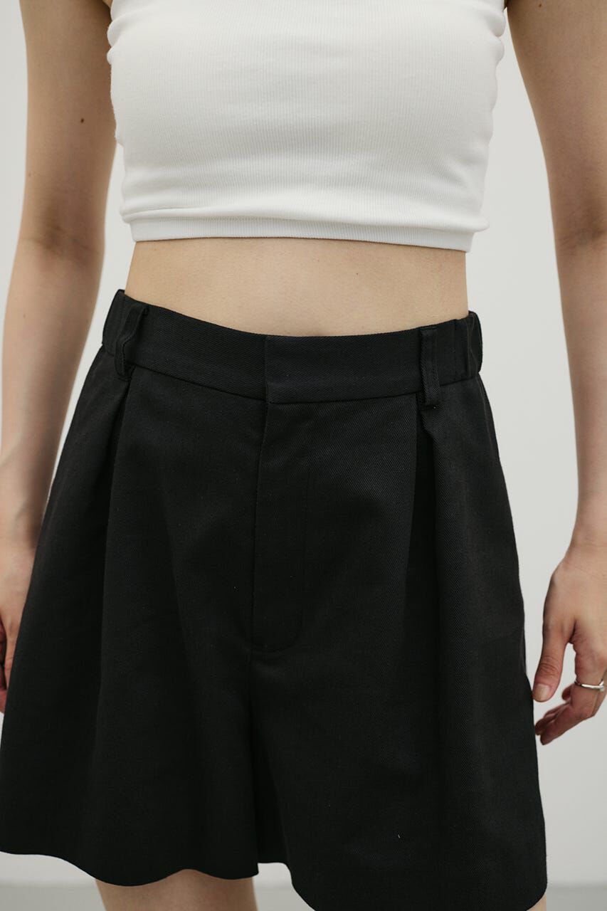 STYLEMIXER「リネンミックスフレアショートパンツ」|スカート|