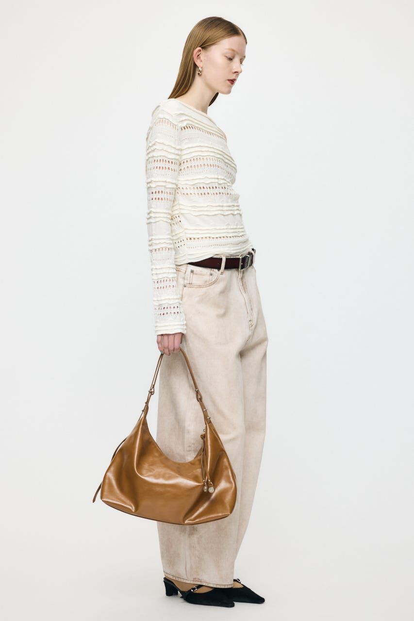 MOUSSY「DIRTY COCOON バギー」|デニム|