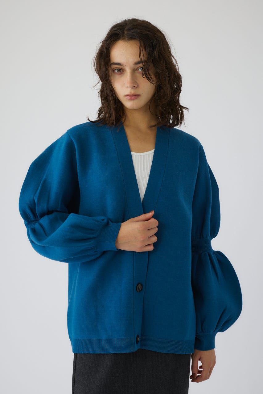 RIM.ARK 「Volume sleeve knit CD」|カーディガン|