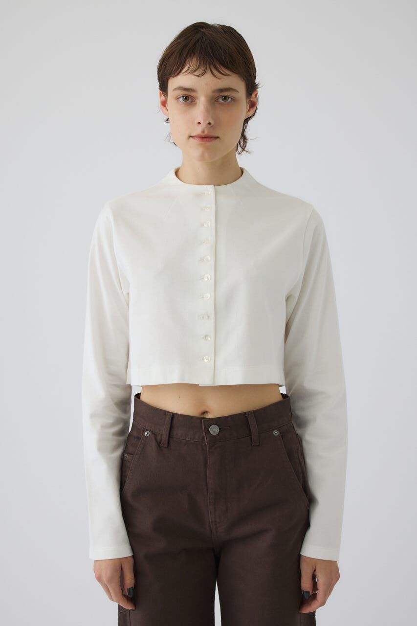 RIM.ARK 「Neck darts cut long T/SH」|Tシャツ・カットソー|