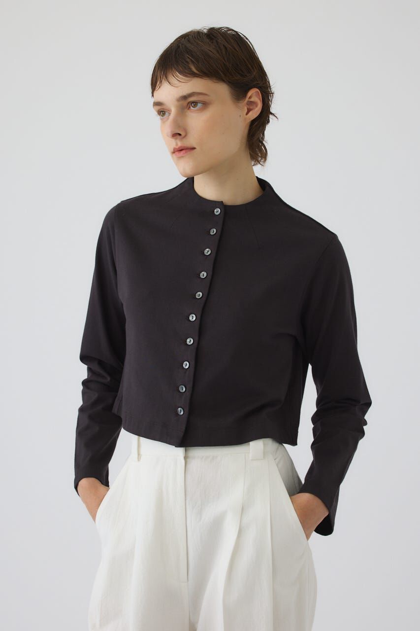 RIM.ARK 「Neck darts cut long T/SH」|Tシャツ・カットソー|