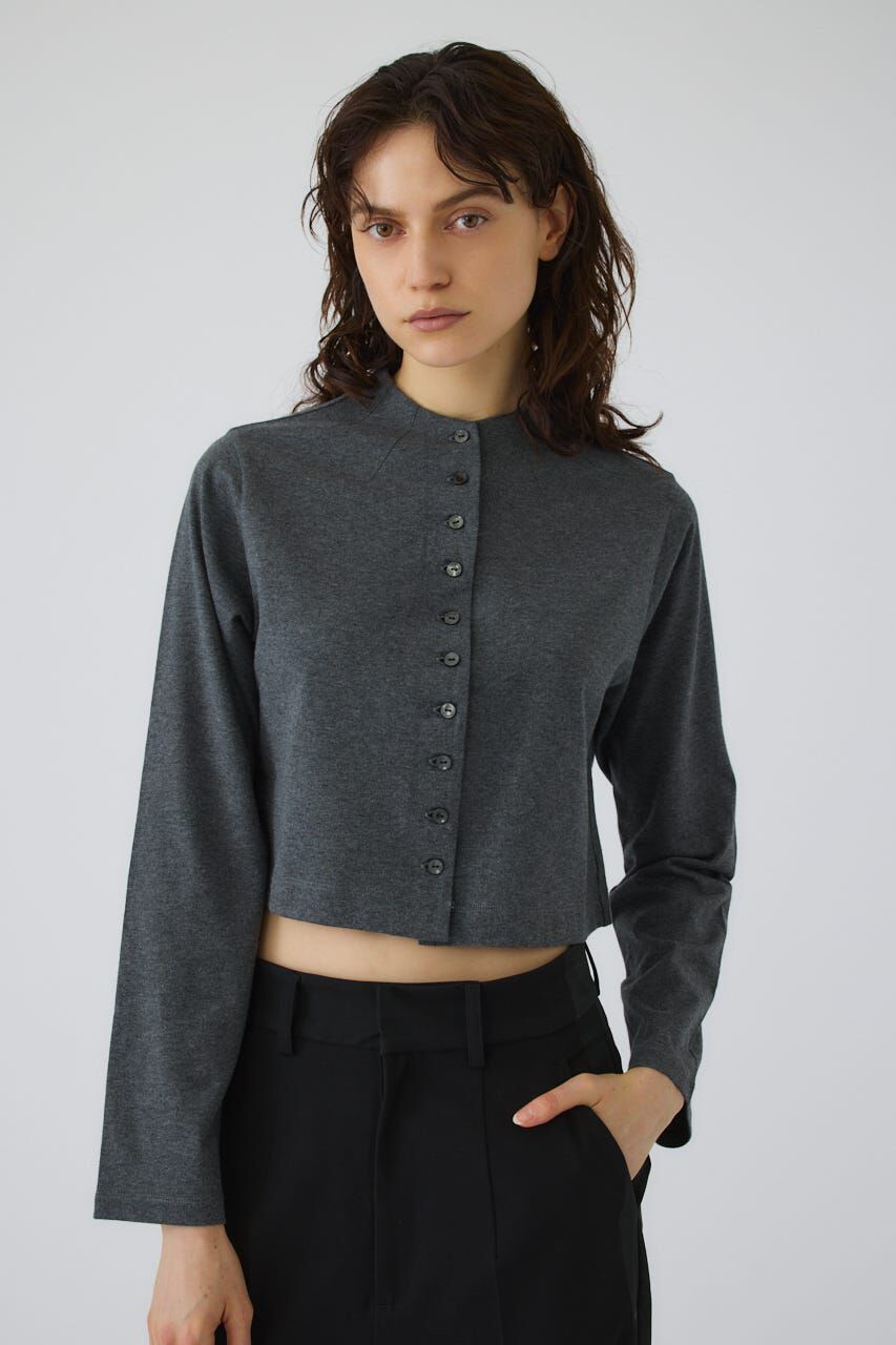RIM.ARK 「Neck darts cut long T/SH」|Tシャツ・カットソー|