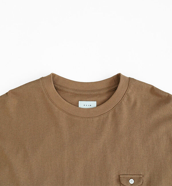休日と詩「小さなポケットのカットソー」|Tシャツ・カットソー|