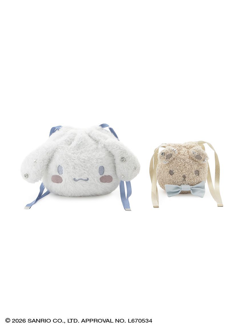 SNIDEL HOME「【WEB限定】【Cinnamoroll】巾着ニットポーチセット」|ポーチ|