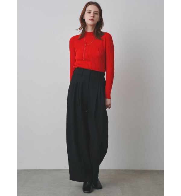 ELENDEEK「HIGH NECK WIDE RIB KT」|ニット・セーター|