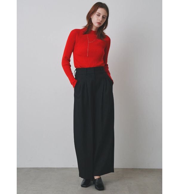 ELENDEEK「HIGH NECK WIDE RIB KT」|ニット・セーター|