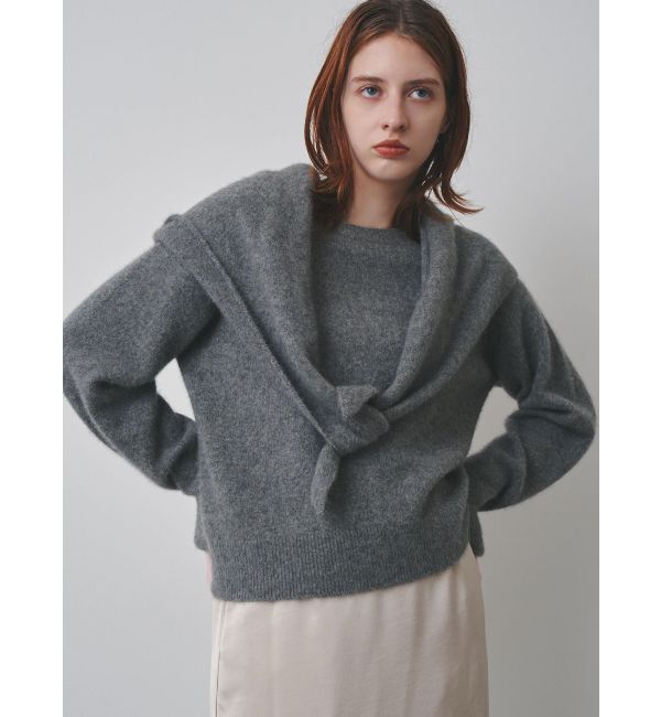 ELENDEEK「CN RACCOON SCARF KT」|ニット・セーター|