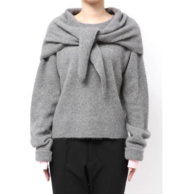 ELENDEEK「CN RACCOON SCARF KT」|ニット・セーター|