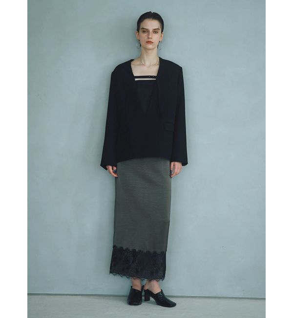 ELENDEEK「【Kaori Iseki&times;ELENDEEK】DEEP V-NECK JK PO」|テーラードジャケット|