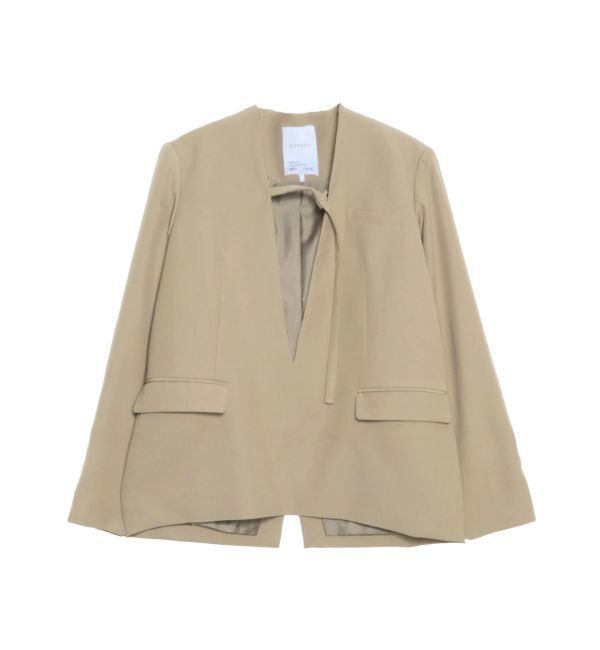ELENDEEK「【Kaori Iseki&times;ELENDEEK】DEEP V-NECK JK PO」|テーラードジャケット|